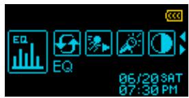 TRANSCEND MP650 - Equalizer (EQ) - 1