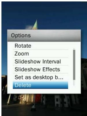 TRANSCEND MP860 - Delete - 1