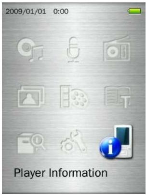 TRANSCEND MP860 - Player Information - 1