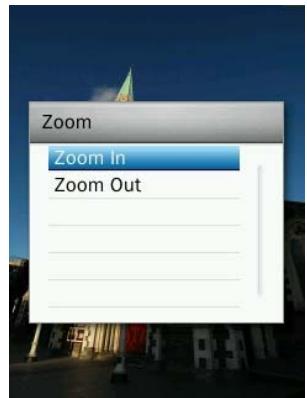 TRANSCEND MP860 - Zoom In / Zoom Out - 2