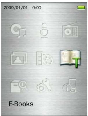 TRANSCEND MP860 - Reading E-Books and Text files - 1