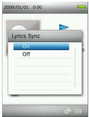 TRANSCEND MP860 - Lyrics Sync - 2