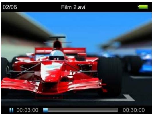 TRANSCEND MP860 - Playing Video Files - 3