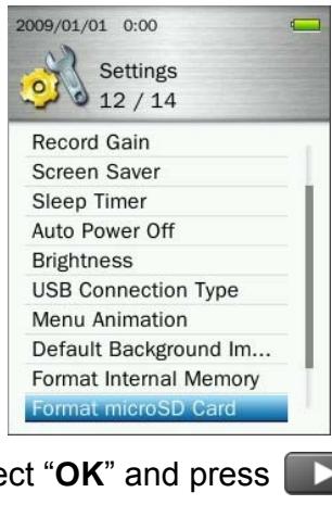 TRANSCEND MP860 - Format microSD Card - 1