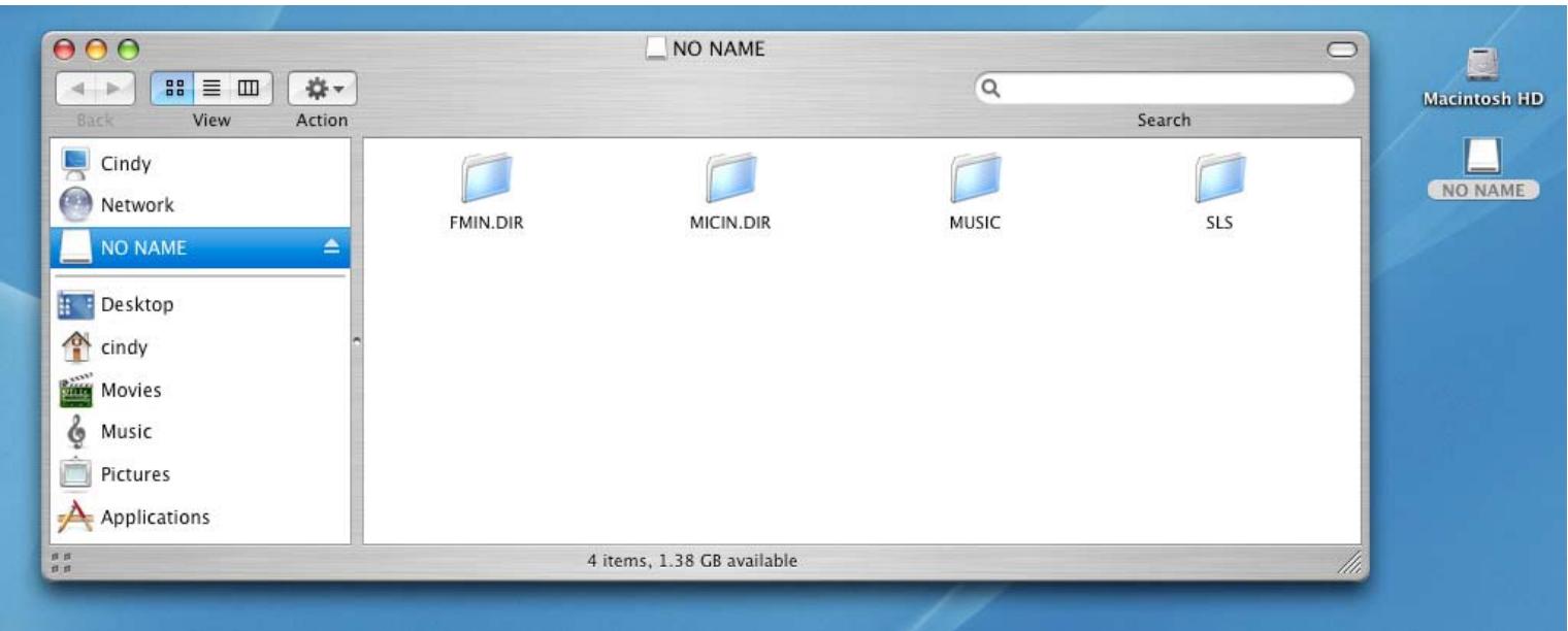 TRANSCEND MP860 - Driver Installation for Mac® OS 10.0, or Later - 1