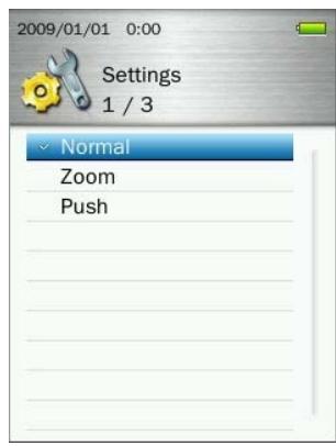 TRANSCEND MP860 - Menu Animation - 2