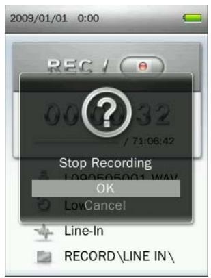 TRANSCEND MP860 - Line-in Recording - 3