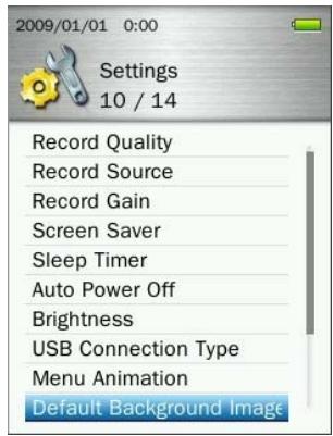 TRANSCEND MP860 - Default Background Image - 1