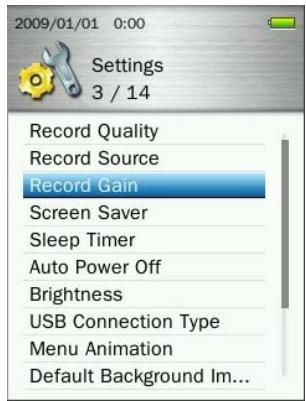 TRANSCEND MP860 - Record Gain - 1