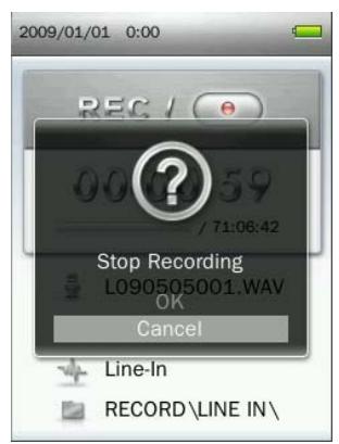 TRANSCEND MP860 - Line-in Recording - 4