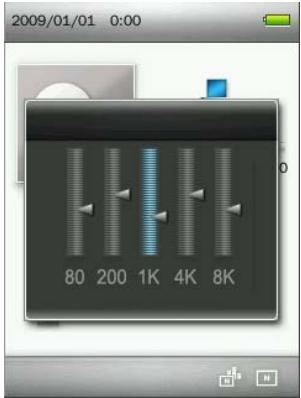 TRANSCEND MP860 - User EQ: - 2