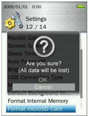 TRANSCEND MP860 - Format microSD Card - 4