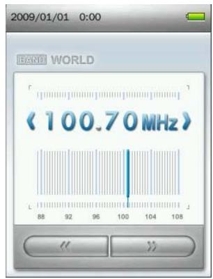 TRANSCEND MP860 - Listen to the Radio - 3