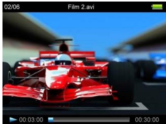 TRANSCEND MP860 - Playing Video Files - 4