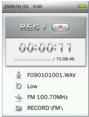 TRANSCEND MP860 - Recording the Radio - 1