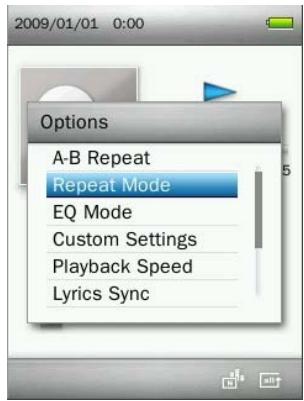TRANSCEND MP860 - Repeat Mode - 1