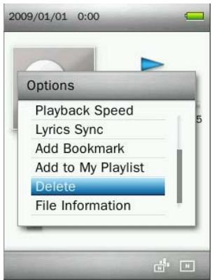 TRANSCEND MP860 - Delete - 1