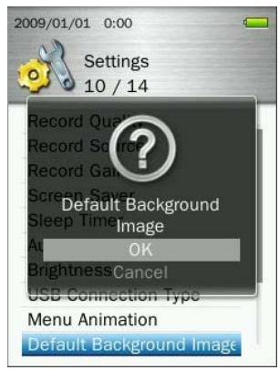 TRANSCEND MP860 - Default Background Image - 2