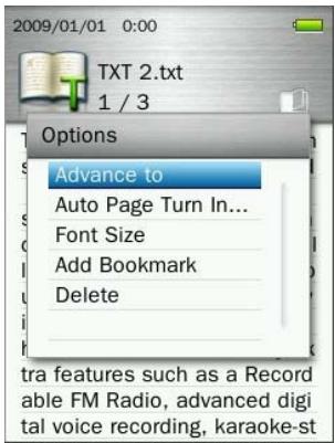 TRANSCEND MP860 - Advance to - 1