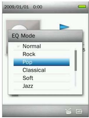 TRANSCEND MP860 - Equalizer (EQ) Mode - 2