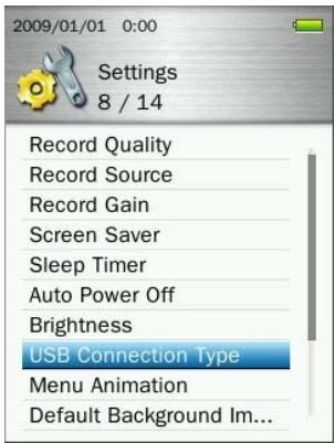 TRANSCEND MP860 - USB Connection Type - 3