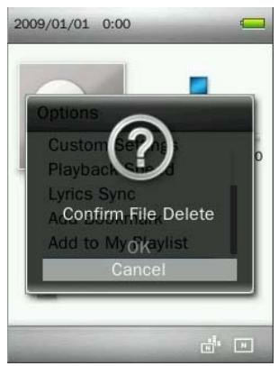TRANSCEND MP860 - Delete - 3