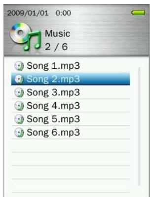 TRANSCEND MP860 - Removing a Song from My Playlist - 3