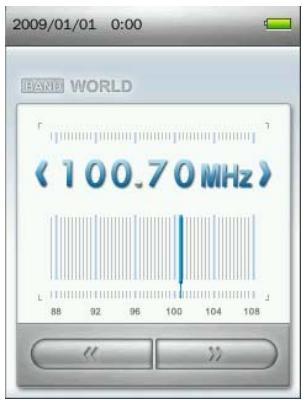 TRANSCEND MP860 - Saving a Radio Station - 1
