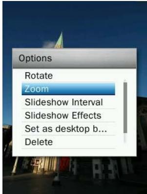 TRANSCEND MP860 - Zoom In / Zoom Out - 1