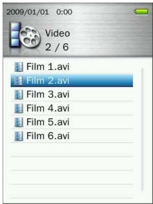 TRANSCEND MP860 - Playing Video Files - 2