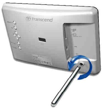 TRANSCEND PF700 - Setting Up the Photo Frame - 3