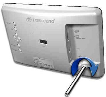 TRANSCEND PF700 - Setting Up the Photo Frame - 1