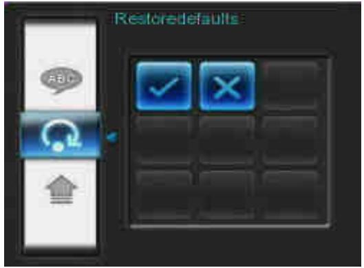 TRANSCEND PF700 - Restore Defaults - 1