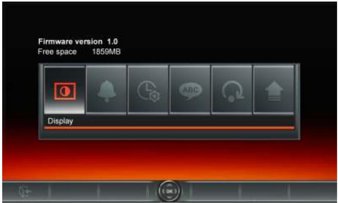 TRANSCEND PF720 - Settings - 1
