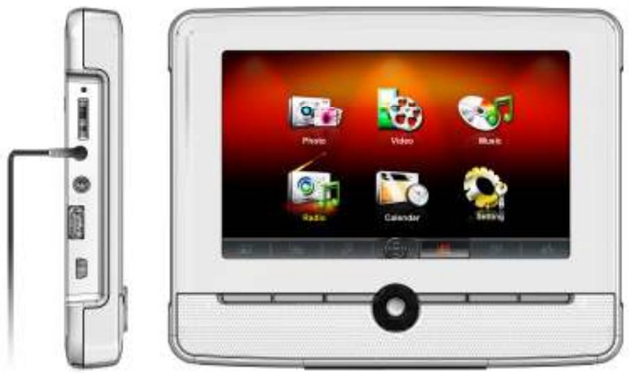 TRANSCEND PF720 - ■ Installing the FM Antenna - 1