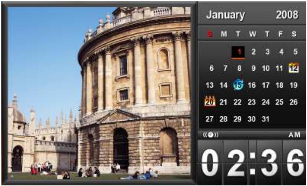TRANSCEND PF720 - Calendar - 1