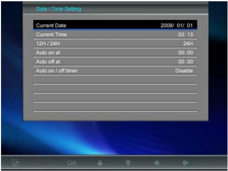 TRANSCEND PF810 - Date / Time - 1