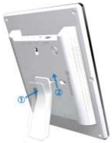 TRANSCEND PF810 - Setting Up the Photo Frame - 2