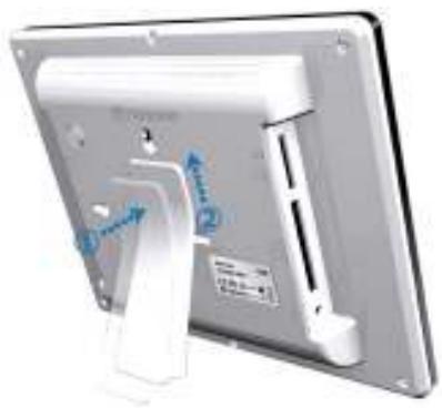 TRANSCEND PF810 - Setting Up the Photo Frame - 1