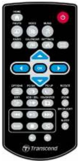 TRANSCEND PF810 - Remote Control - 1