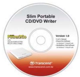 TRANSCEND PORTABLE DVD WRITER - Package Contents - 2