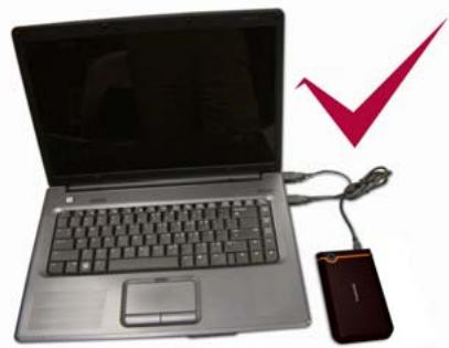 TRANSCEND STOREJET 18M - My computer does not recognize the StoreJet 18 - 2