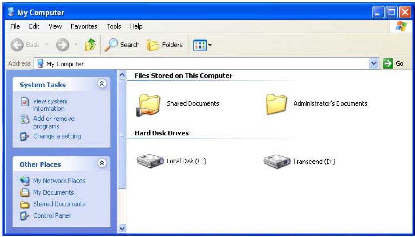 TRANSCEND STOREJET 25M2 - Connecting to a Computer - 5