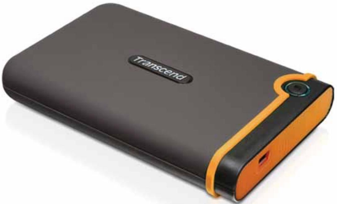 TRANSCEND STOREJET 25M2 - 2.5" External Hard Drive - 1