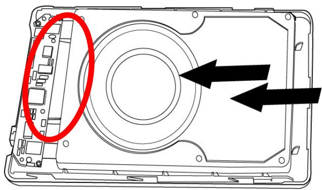 TRANSCEND STOREJET 25P - ■ Installing a Hard Drive - 6