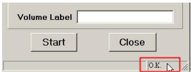 TRANSCEND STOREJET 25P - Press "Start". - 4