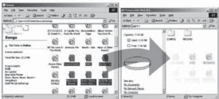 EMTEC CL USB S610 - Copie de fichiers sur votre super clé : - 1