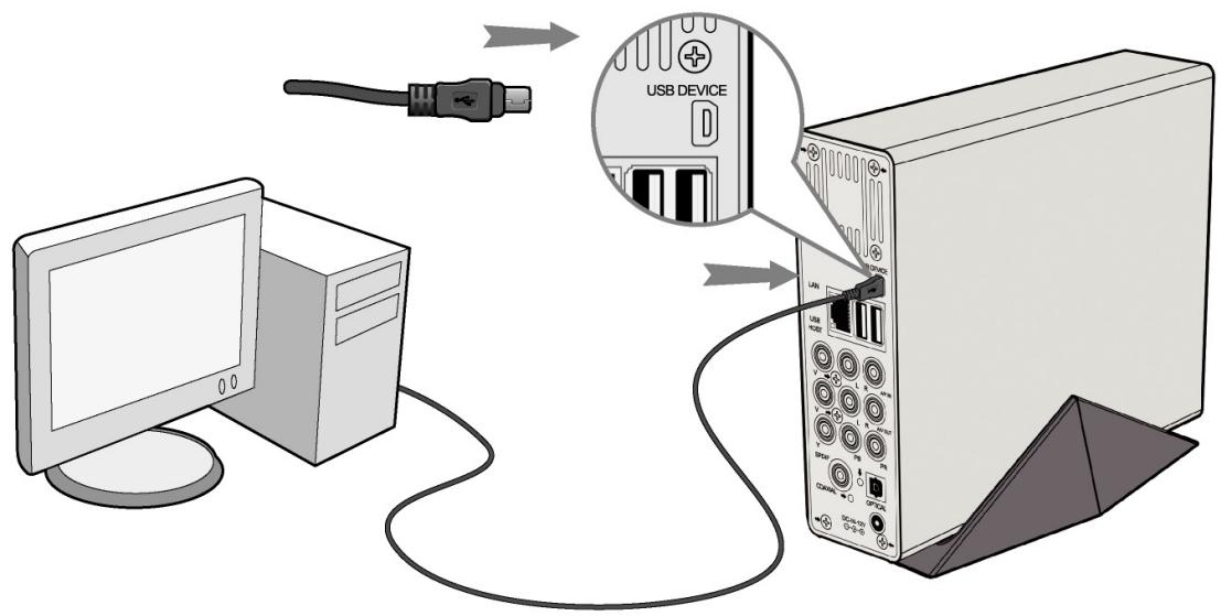 EMTEC HDD MOVIE CUBE R100 - Connect to Computer - 1