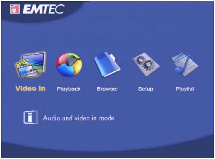 EMTEC HDD MOVIE CUBE R100 - Getting Started - 1