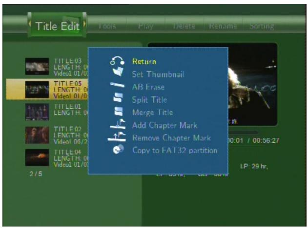 EMTEC HDD MOVIE CUBE R100 - Sorting Files - 2